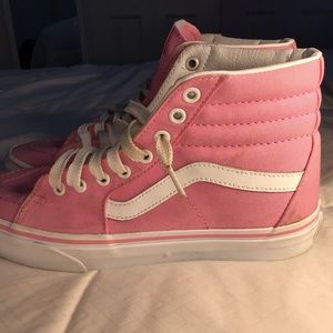 Pink High Top Old Skool Vans